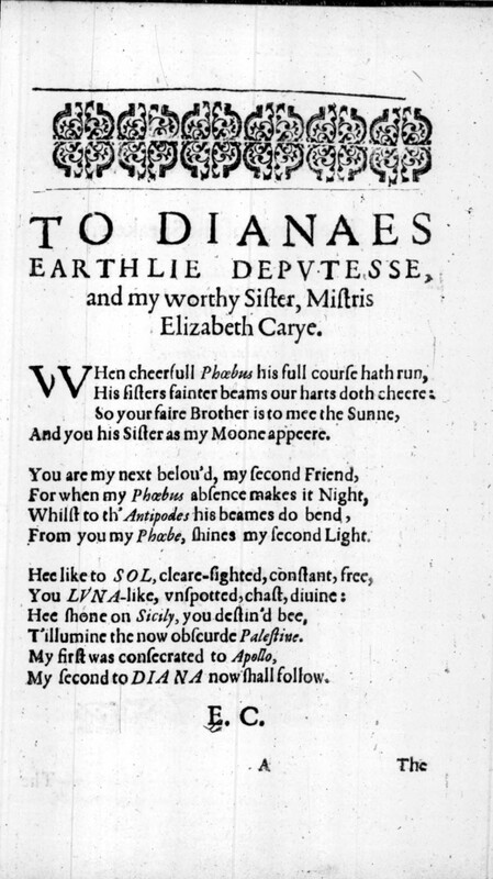 Dédicace de The Tragedy of Mariam