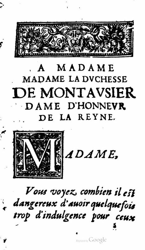 Dédicace de La Mère coquette Dédicace de La Mère coquette