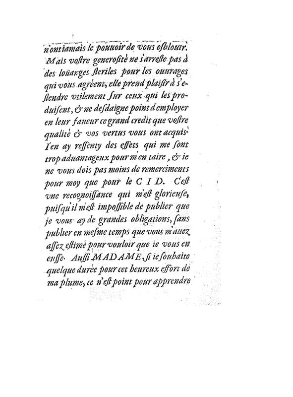 Dédicace de Le Cid Dédicace de Le Cid