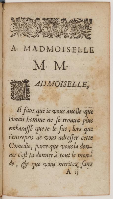 Dédicace de Les Galants ridicules Dédicace de Les Galants ridicules