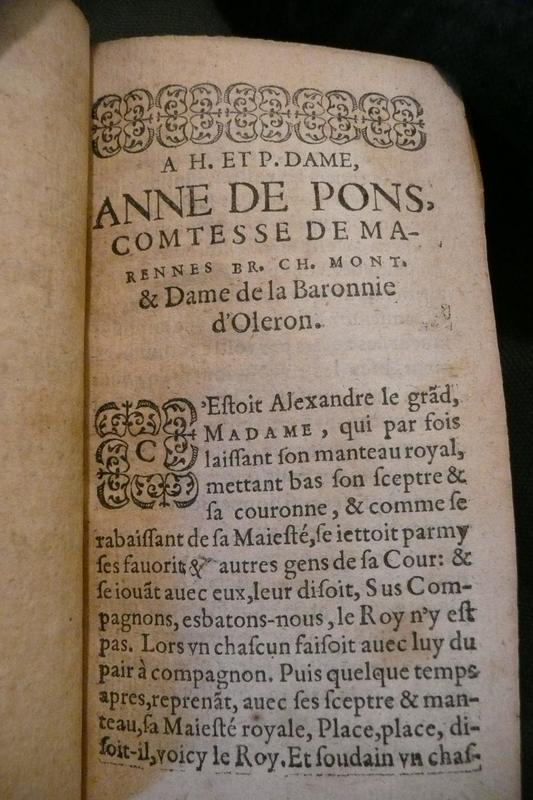 Dédicace des <em>Jeux Poétiques</em> dans <em>Les Œuvres du sieur de Fiefmelin</em> Dédicace des <em>Jeux Poétiques</em> dans <em>Les Œuvres du sieur de Fiefmelin</em>