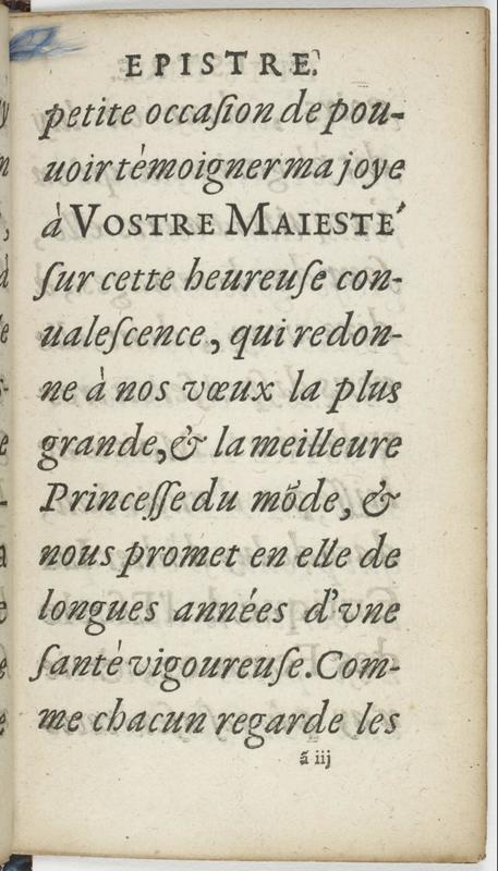 Dédicace de La Critique de l'Ecole des femmes Dédicace de La Critique de l'Ecole des femmes