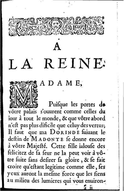 Dédicace de La Dorinde Dédicace de La Dorinde