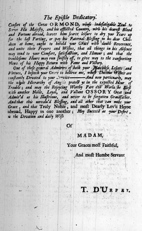 Dédicace de Don Quixote