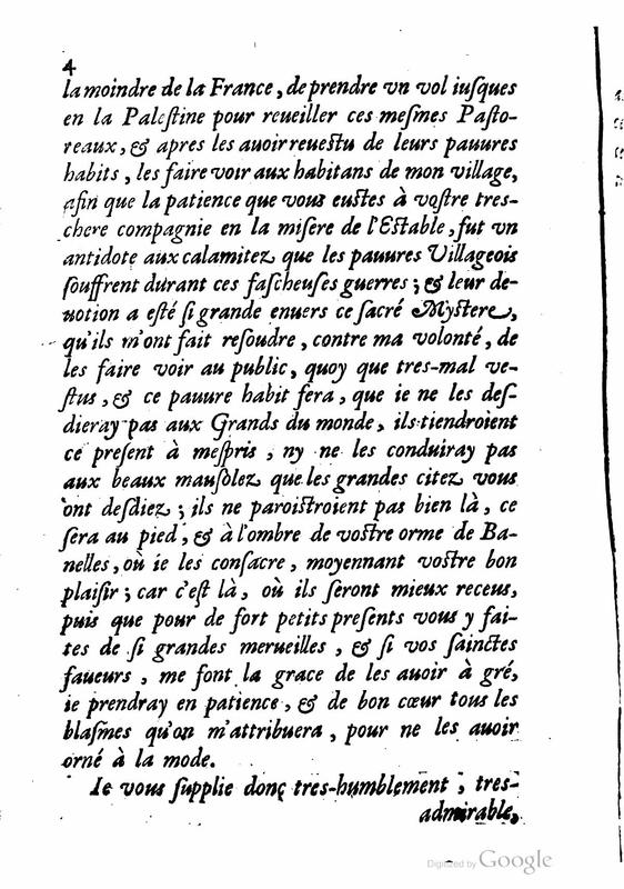 Dédicace de Le Triomphe des bergers Dédicace de Le Triomphe des bergers