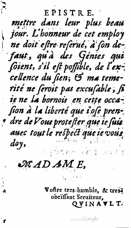 Dédicace de La Mère coquette Dédicace de La Mère coquette