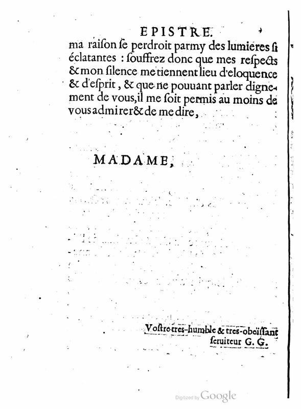 Dédicace de Marguerite de France Dédicace de Marguerite de France