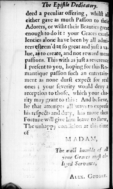 Dédicace de The passionate lovers