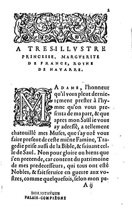 Dédicace de La Famine Dédicace de La Famine
