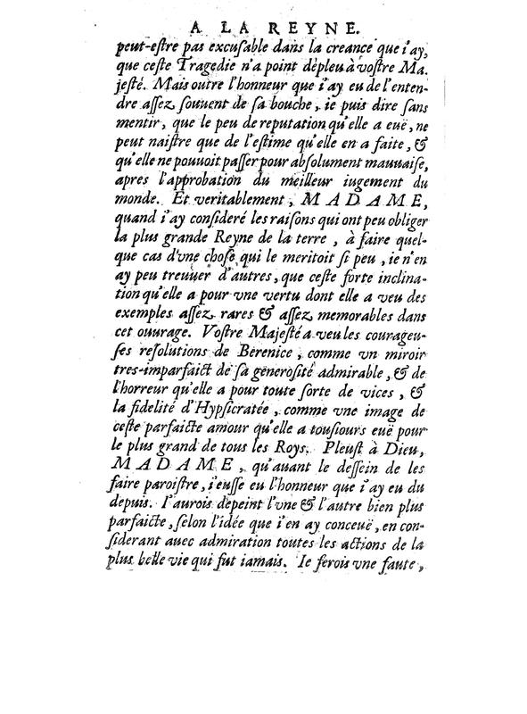 Dédicace de La Mort de Mithridate Dédicace de La Mort de Mithridate