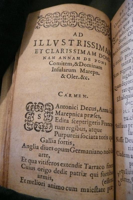 Poème final d'Aimée dans Les Œuvres du sieur de Fiefmelin Poème final d'Aimée dans Les Œuvres du sieur de Fiefmelin
