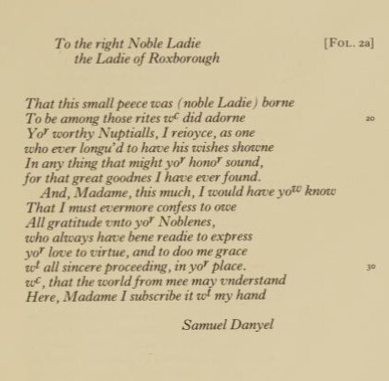 Dédicace de Hymen's triumph