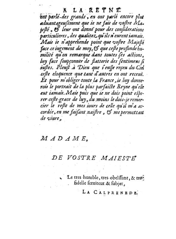 Dédicace de La Mort de Mithridate Dédicace de La Mort de Mithridate