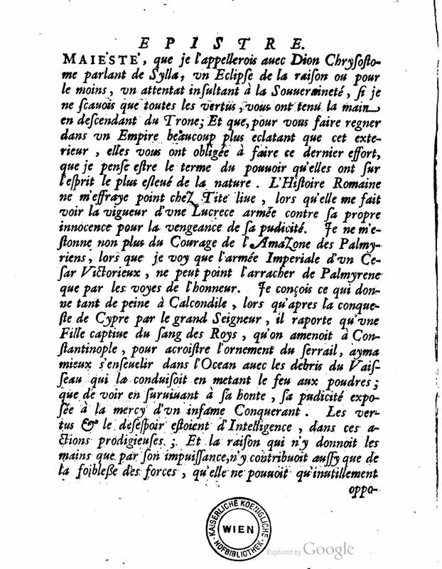 Dédicace de L'Adieu du trône
