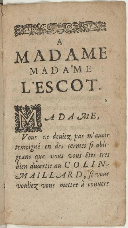 Dédicace de Le Colin-maillard Dédicace de Le Colin-maillard