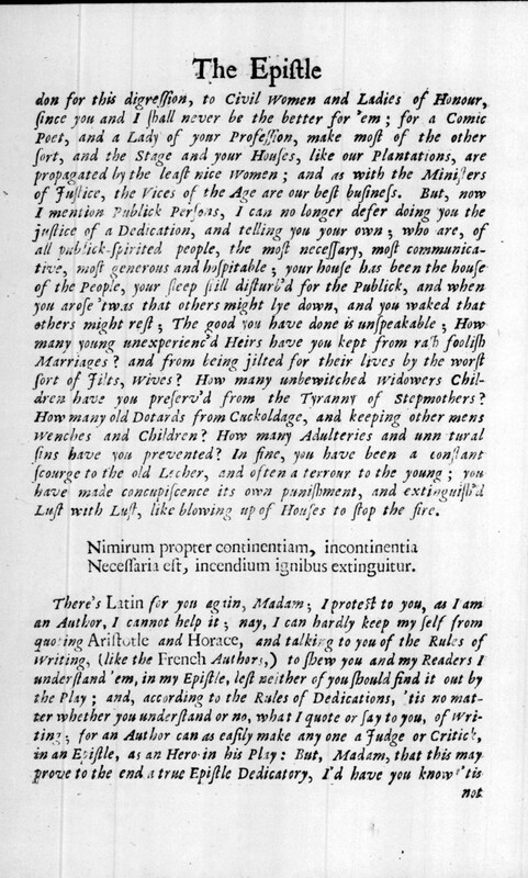 Dédicace de The plain dealer