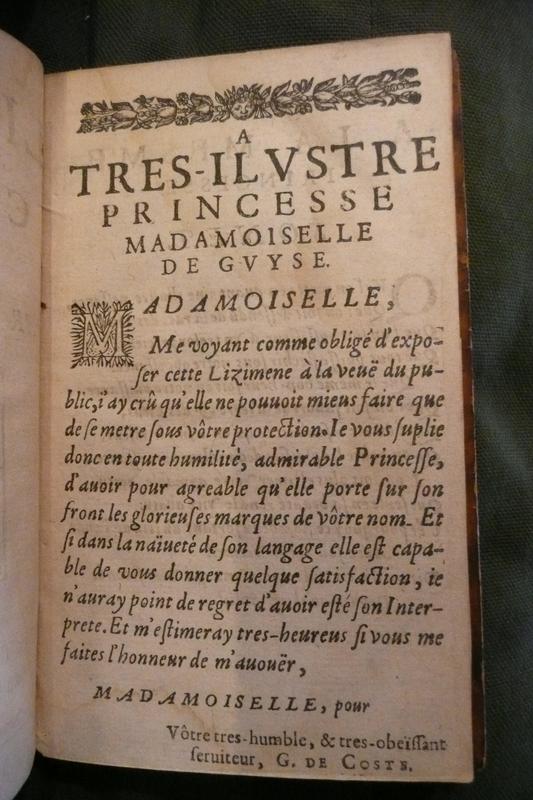Dédicace de <em>La Lizimène</em> Dédicace de <em>La Lizimène</em>