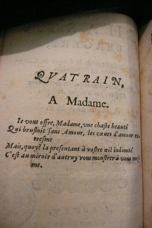 Poème de <em>La Chaste Bergère</em> Poème de <em>La Chaste Bergère</em>