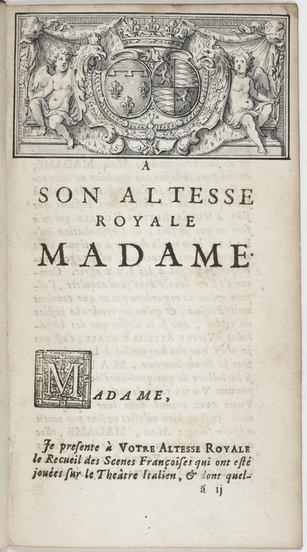 Dédicace de Le Théâtre italien Dédicace de Le Théâtre italien