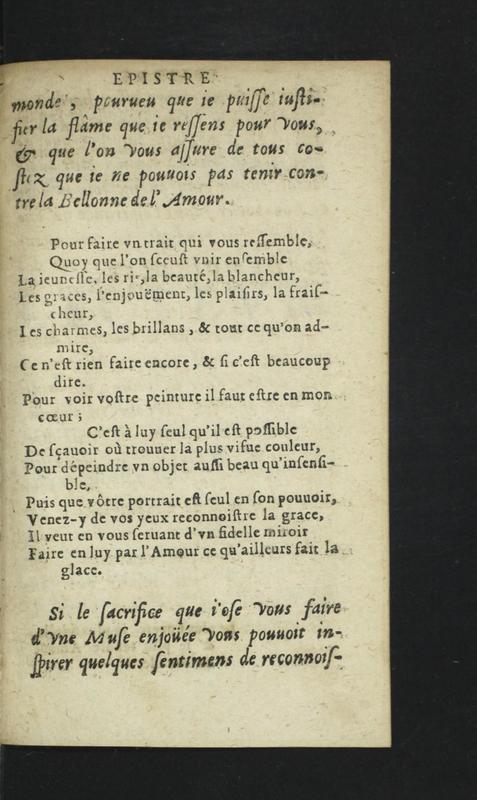 Dédicace de L'Amant douillet
