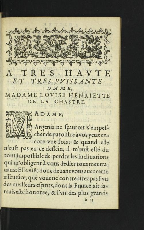 Dédicace de L'Argenis Dédicace de L'Argenis