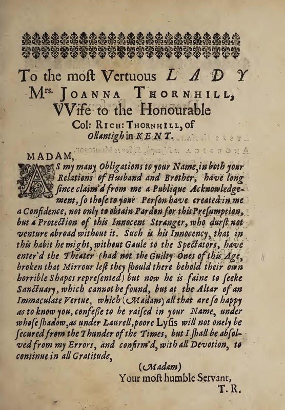 Dédicace de The extravagant shepherd