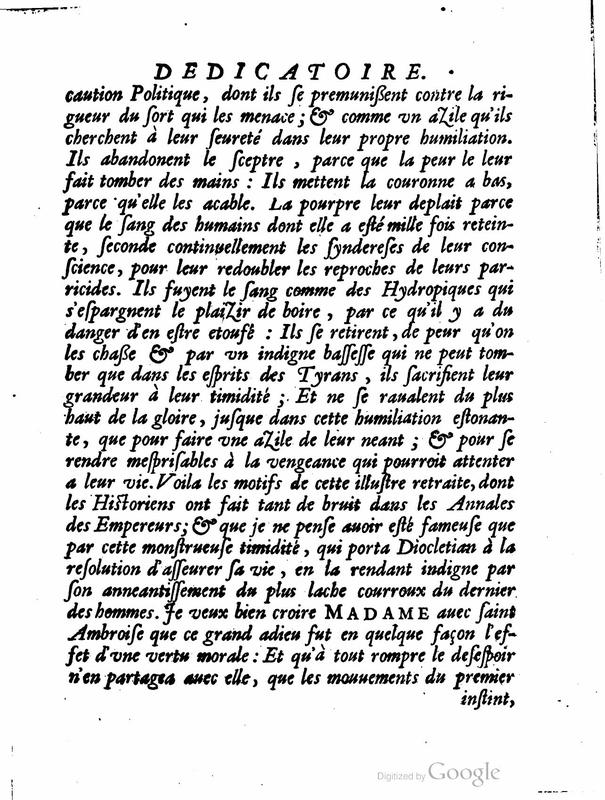 Dédicace de L'Adieu du trône