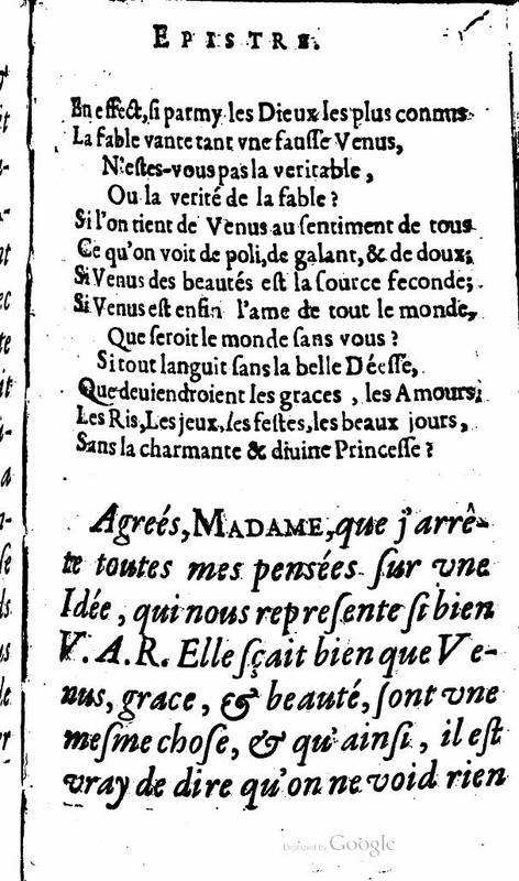 Dédicace de La Fête de Vénus Dédicace de La Fête de Vénus