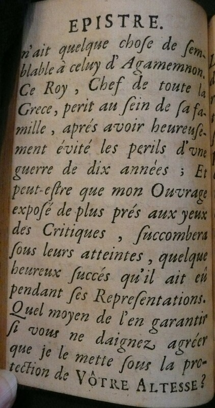 Dédicace de Agamemnon