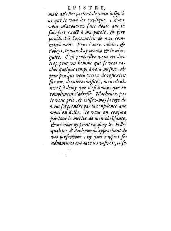 Dédicace de Andromède Dédicace de Andromède