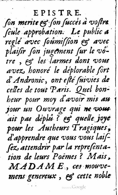 Dédicace de Andronic Dédicace de Andronic