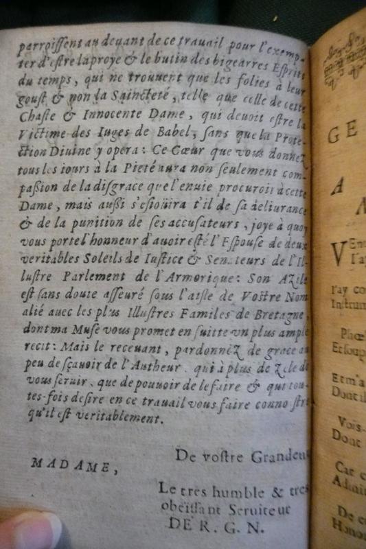 Dédicace de <em>Les Criminels punis</em> Dédicace de <em>Les Criminels punis</em>