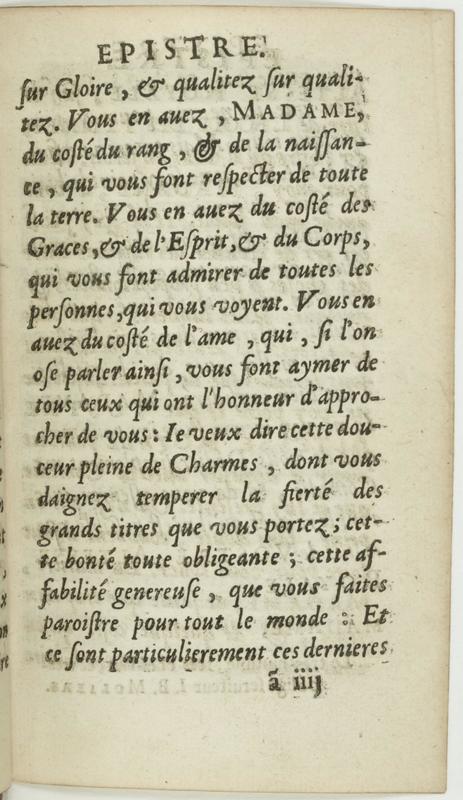 Dédicace de L'École des femmes Dédicace de L'École des femmes