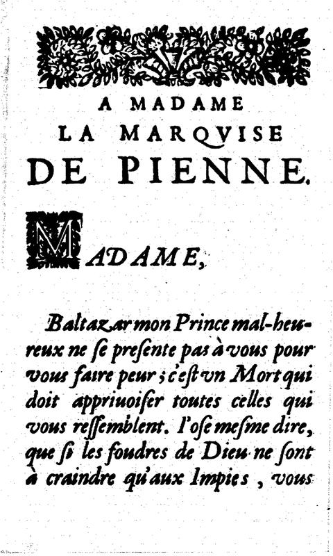Dédicace de La Mort de Baltazar, roi de Babylone Dédicace de La Mort de Baltazar, roi de Babylone