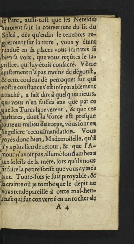 Dédicace de Mademoiselle de Scay Dédicace de Mademoiselle de Scay