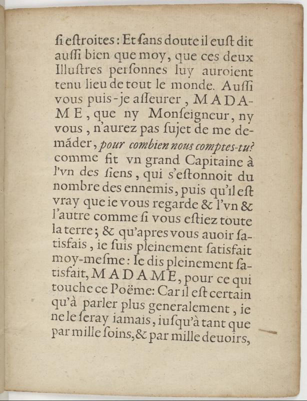 Dédicace de L'Amour tyrannique Dédicace de L'Amour tyrannique