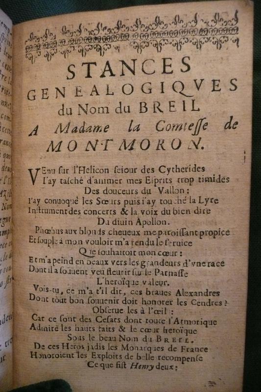 Stances généalogiques de <em>Les Criminels punis</em> Stances généalogiques de <em>Les Criminels punis</em>
