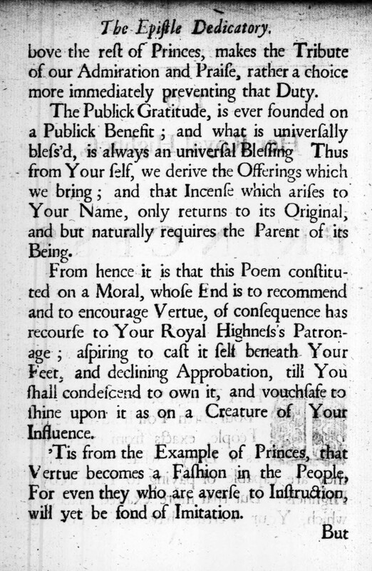 Dédicace de The mourning bride