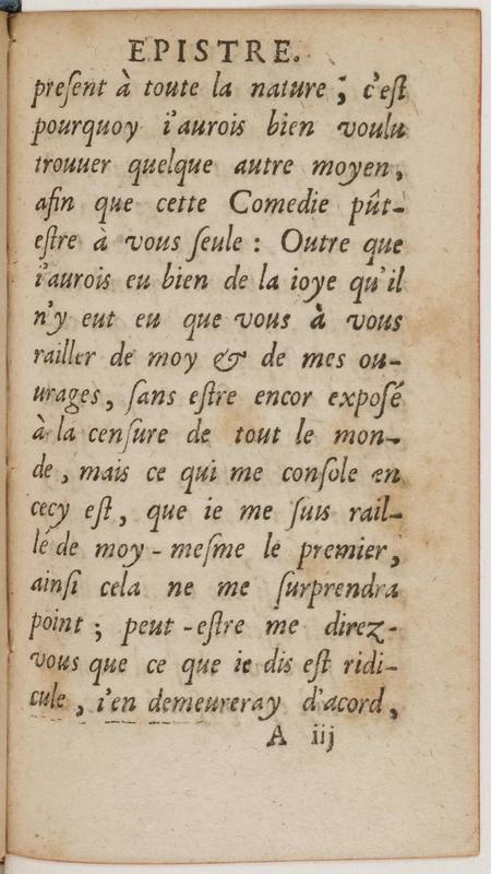 Dédicace de Les Galants ridicules Dédicace de Les Galants ridicules