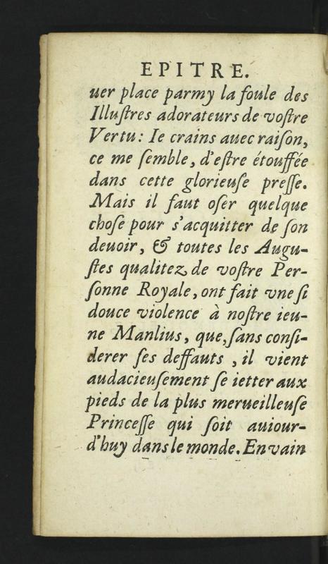 Dédicace de Manlius Dédicace de Manlius