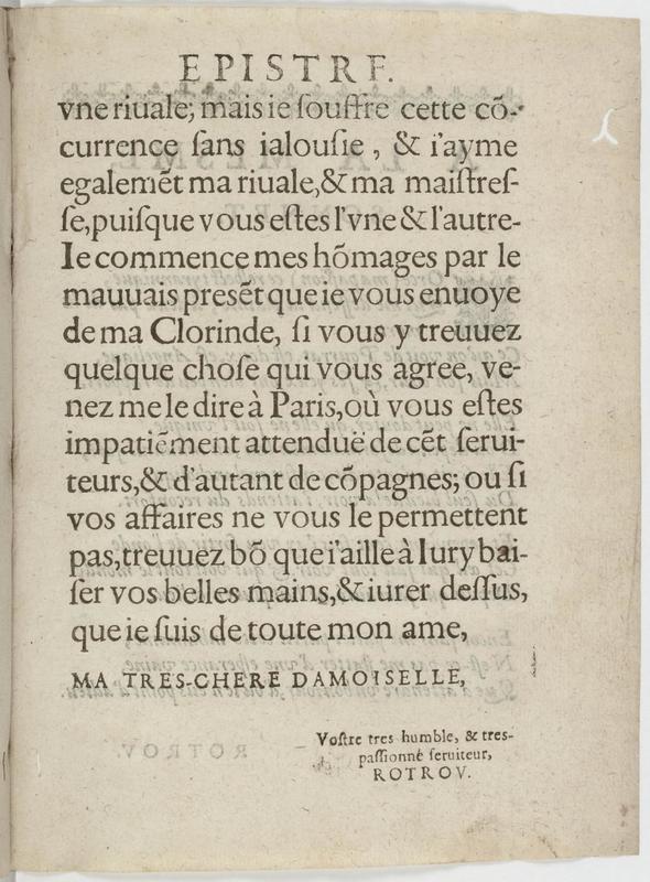Dédicace de Clorinde Dédicace de Clorinde