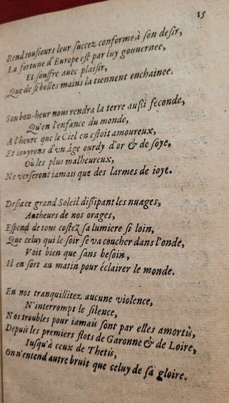 Poème de Les Bergeries