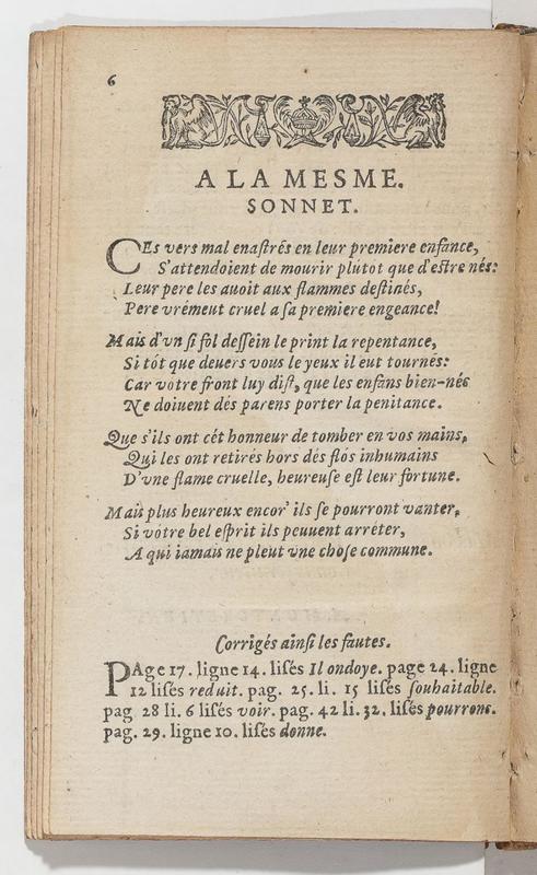 Poème de <em>Sophonisbe</em> Poème de <em>Sophonisbe</em>