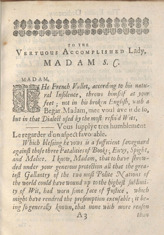 Dédicace de The mock-duellist