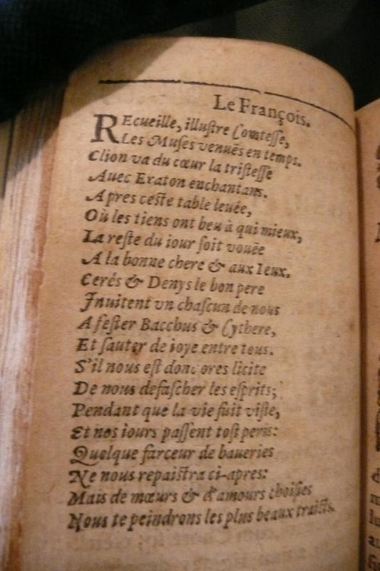 Poème initial d'<em>Aimée</em> dans <em>Les Œuvres du sieur de Fiefmelin</em> Poème initial d'<em>Aimée</em> dans <em>Les Œuvres du sieur de Fiefmelin</em>