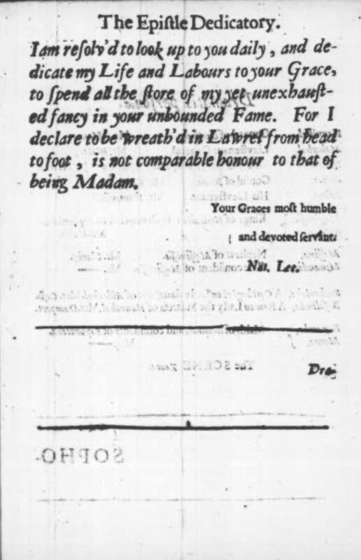 Dédicace de Sophonisba