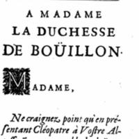 Dédicace de Œuvres de Jean de la Chapelle