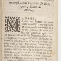 Dédicace de La Driade amoureuse