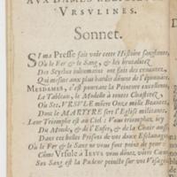 Poème de Le Martyre de sainte Ursule
