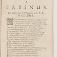 Dédicace de Sabinus